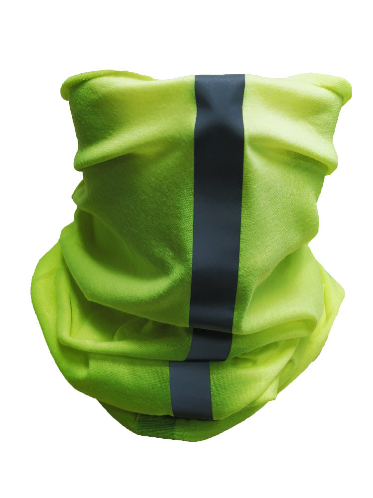 VeloPac Snood Dayglo Yellow Reflective