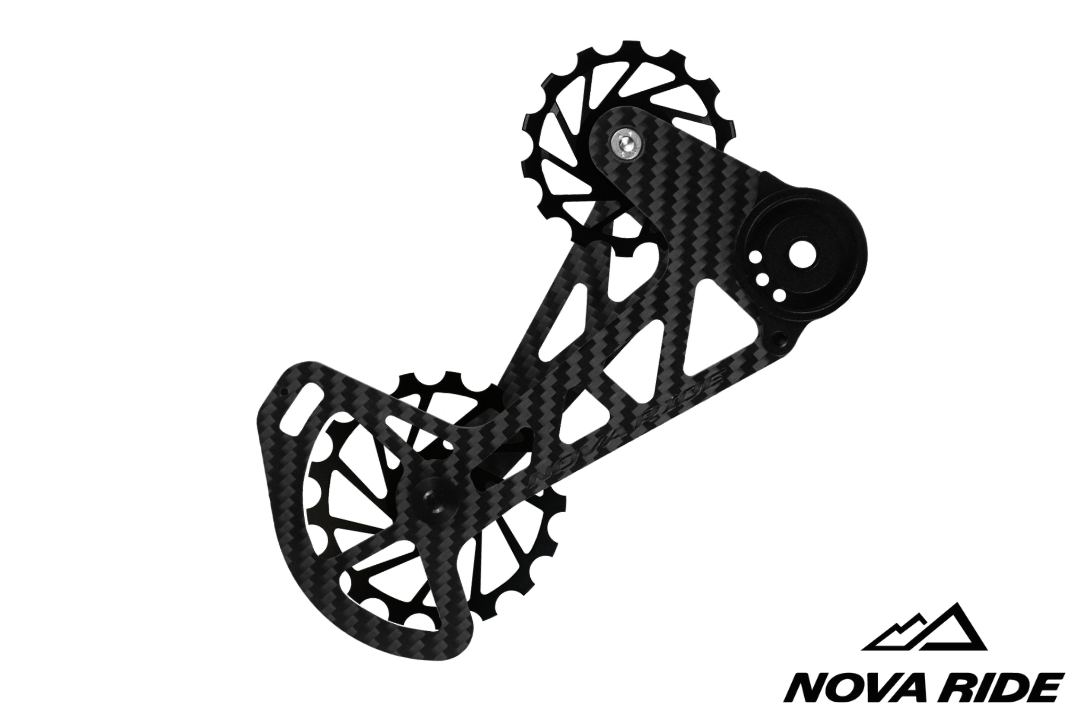 Nova Ride Carbon Ceramic Derailleur Cage - SRAM MTB GX/X01/XX1