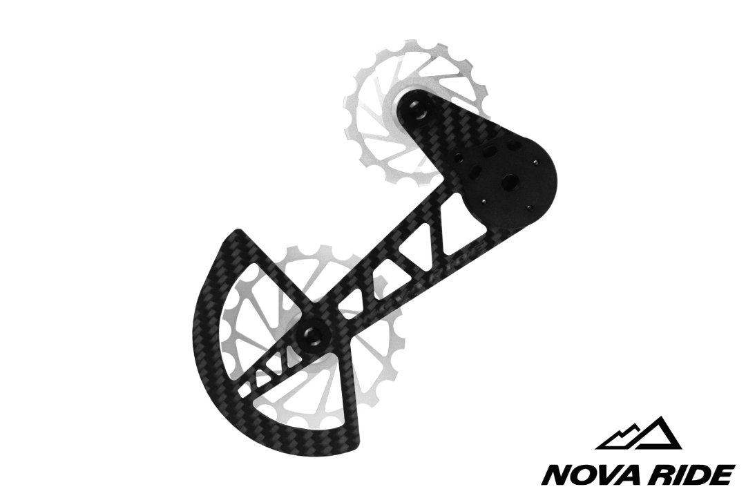 Nova Ride Carbon Ceramic Derailleur Cage - Campagnolo Ekar 13 Speed