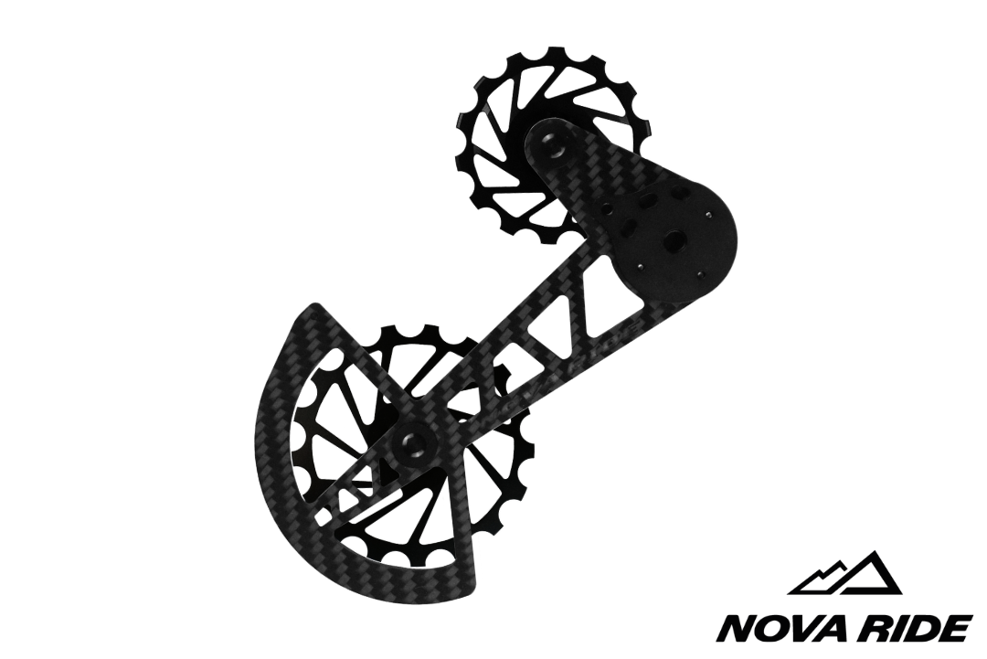 Nova Ride Carbon Ceramic Derailleur Cage - Campagnolo Ekar 13 Speed