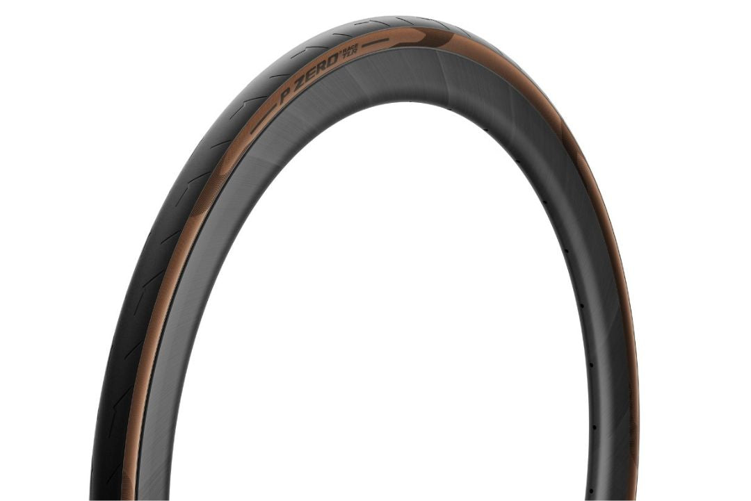 Pirelli P Zero Race TLR Classic Folding Road Tyre Tan/Black