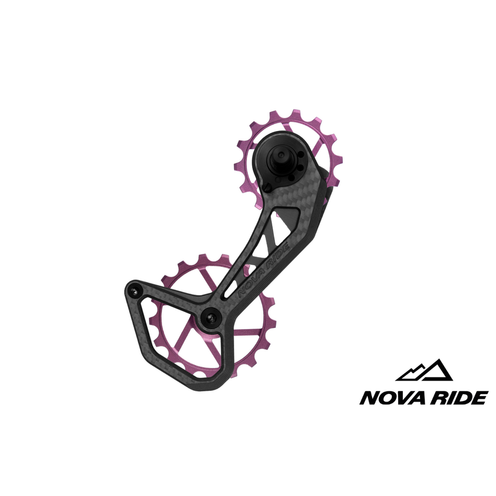 Nova Ride CCD EVO Pulley Wheels 14/17T (Pair) - Purple