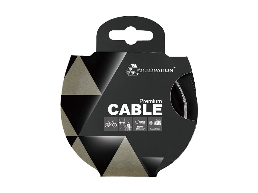 Ciclovation Premium High Performance - Nano-Slick Mountain Brake Inner Cable - Shimano / SRAM (1700mm)