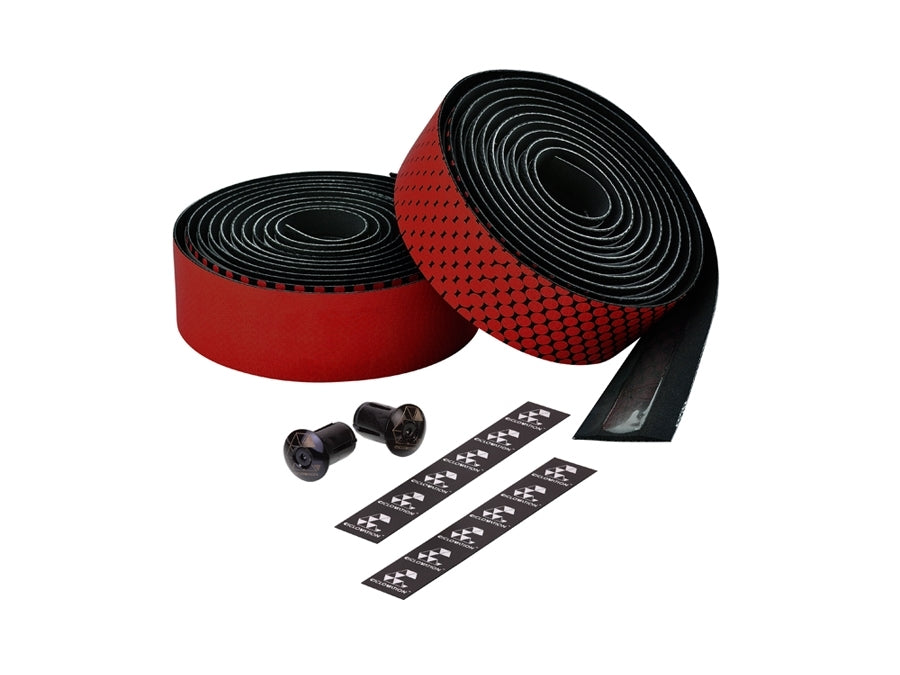 Ciclovation Advanced Leather Touch Fusion Series Bar Tape - Red