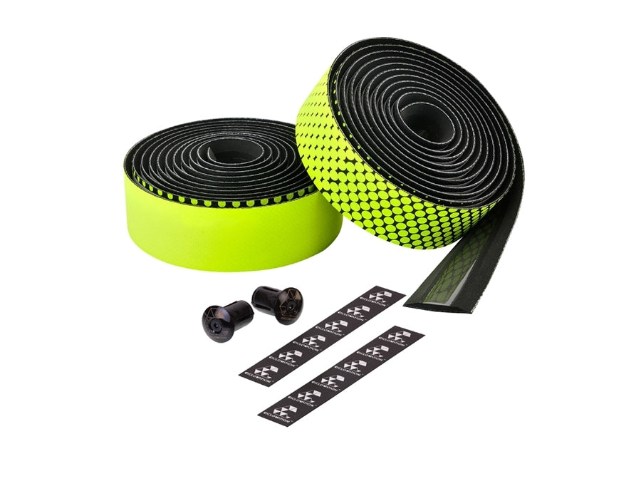 Ciclovation Advanced Leather Touch Fusion Series Bar Tape - Neon Yellow