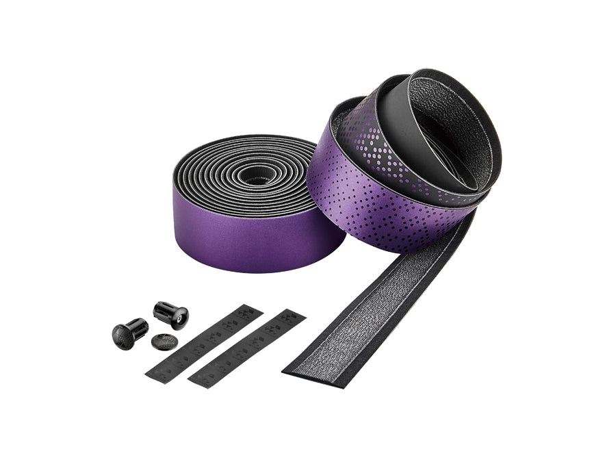 Ciclovation Advanced Leather Touch Bar Tape - Shining Metallic Amethyst Purple