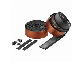 Ciclovation Advanced Leather Touch Bar Tape - Shining Metallic Crystal Orange
