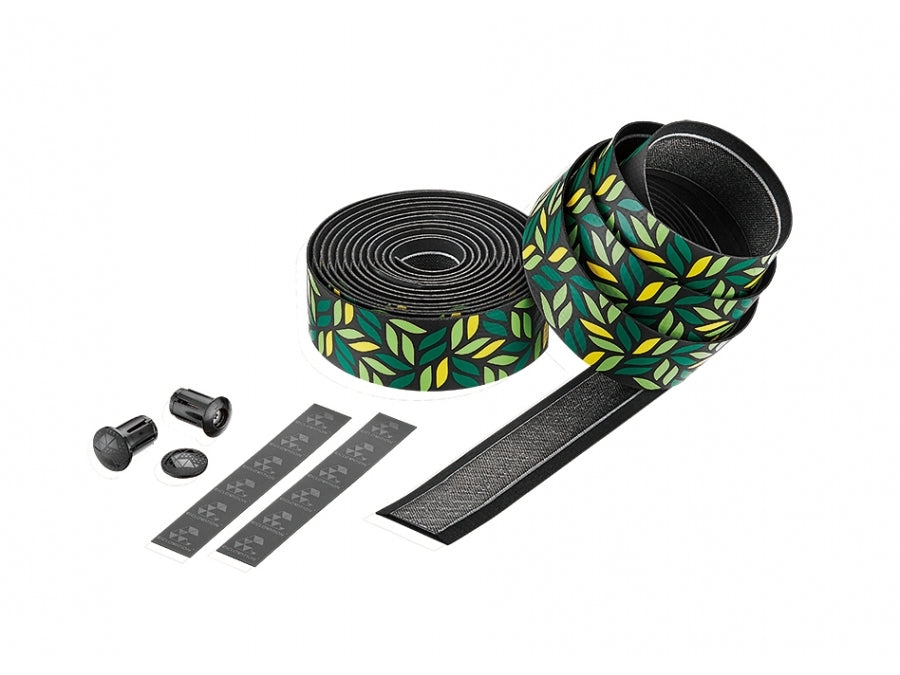 Ciclovation Premium Leather Touch Bar Tape - Rainforest Tree