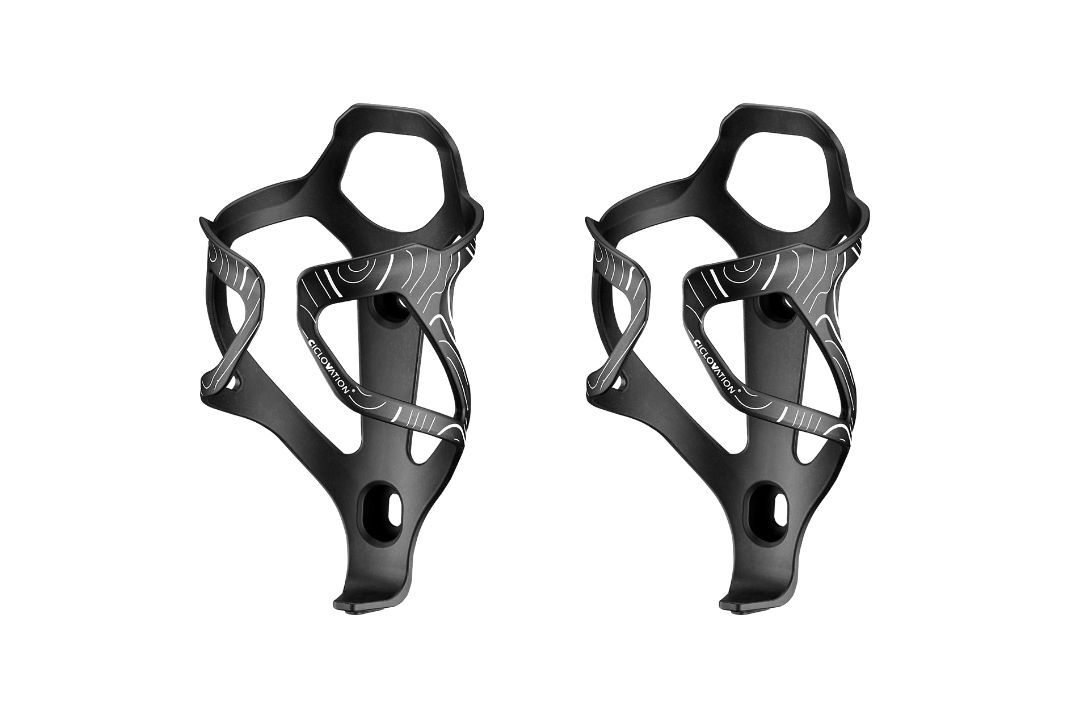Ciclovation Advanced Trail Bottle Cage Minimalism TOPO CP - Snow White (Pair)