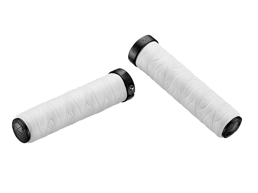 Ciclovation Premium Hand Grip with Silicone Touch - White
