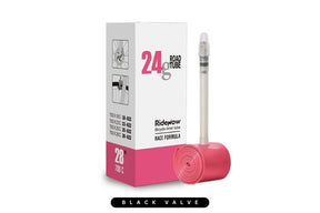 RideNow ROAD SUPERLIGHT TPU Inner Tube (700 x 18-28C) Black Valve - 24g