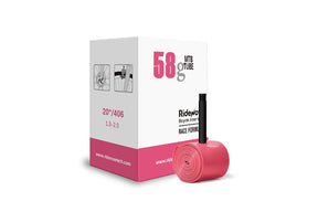 RideNow TPU Inner Tube 20" (406 x 1.3-2.0) Black Valve - 58g