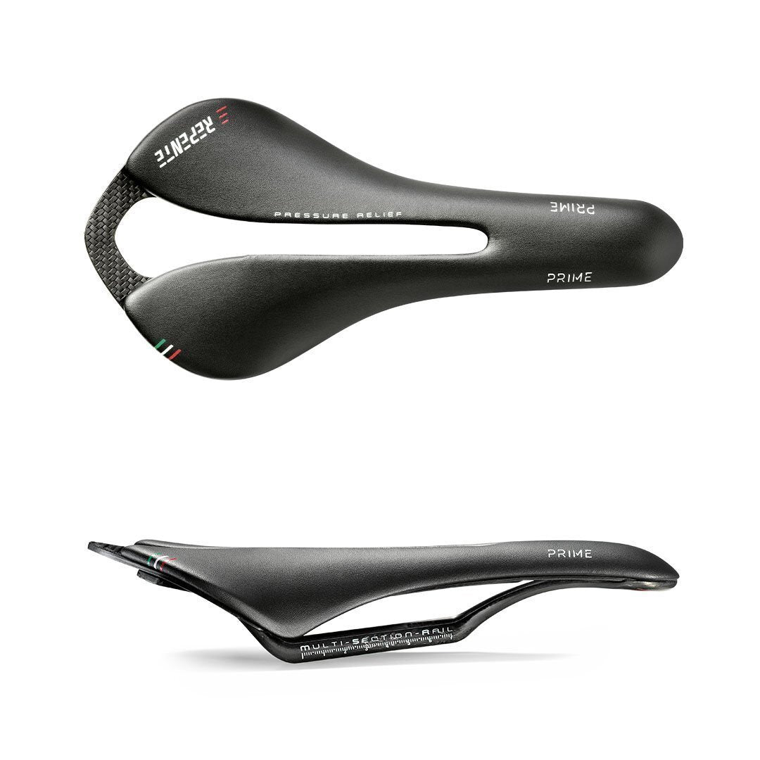 Selle Repente Prime Carbon Saddle All Black - 160 Grams