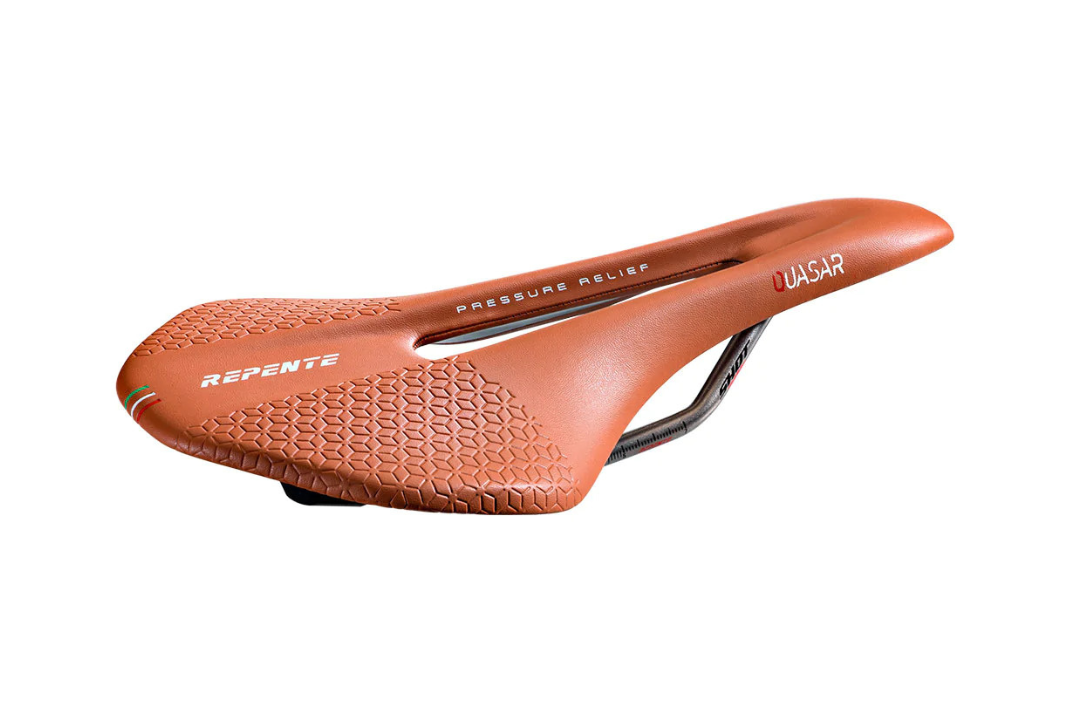 Selle Repente Quasar Brown Saddle - 170 Grams