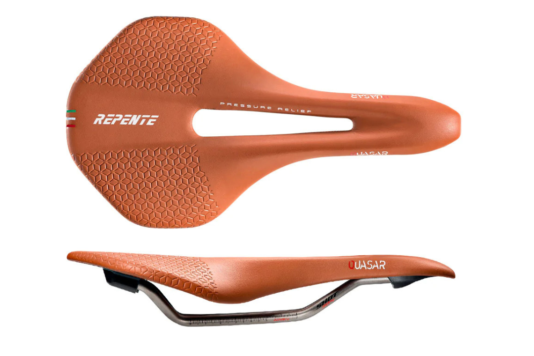 Selle Repente Quasar Brown Saddle - 170 Grams