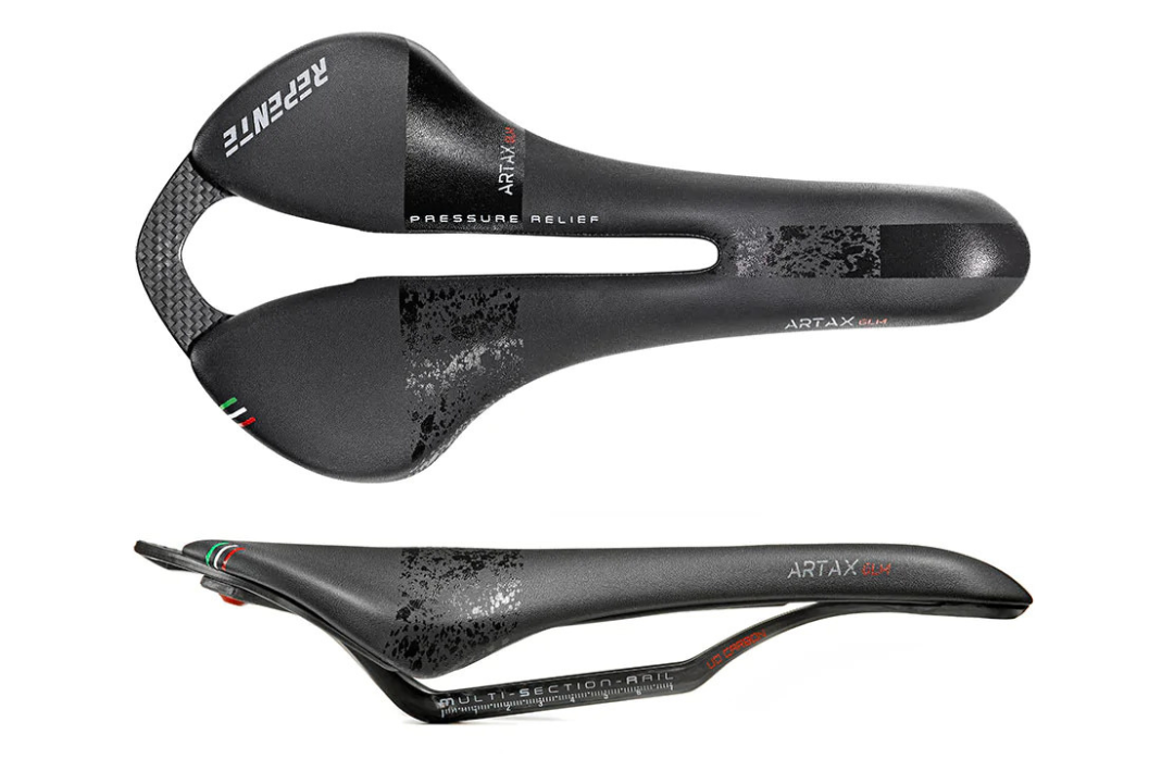 Selle Repente Artax GLM Carbon Saddle Black Mud - 160 Grams