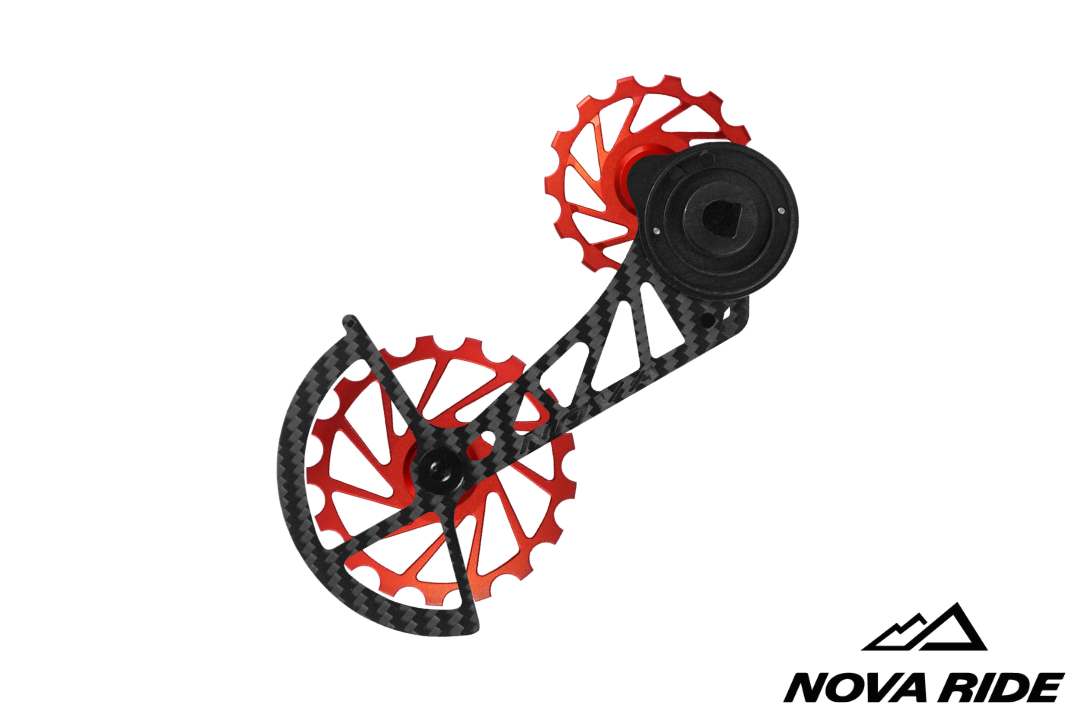 Nova Ride Carbon Ceramic Derailleur Cage - SRAM AXS Rival XPLR