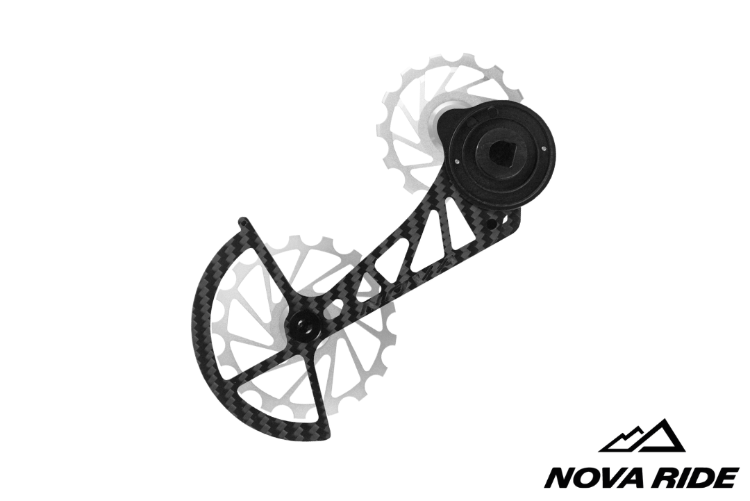 Nova Ride Carbon Ceramic Derailleur Cage - SRAM AXS Rival XPLR