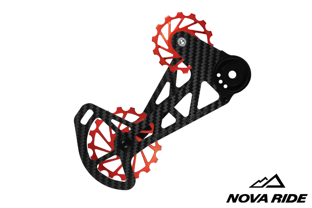 Nova Ride Carbon Ceramic Derailleur Cage - SRAM MTB GX/X01/XX1