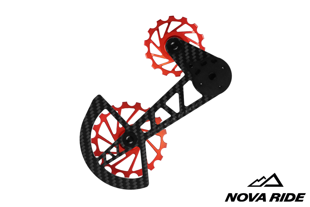 Nova Ride Carbon Ceramic Derailleur Cage - Campagnolo Ekar 13 Speed