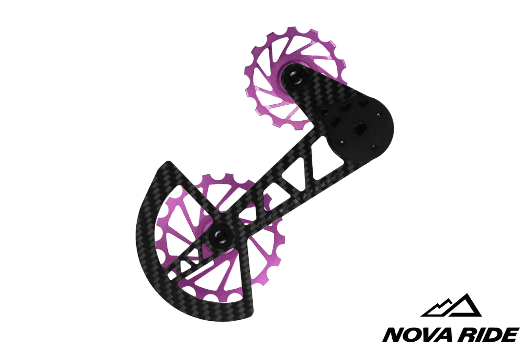 Nova Ride Carbon Ceramic Derailleur Cage - Campagnolo Ekar 13 Speed
