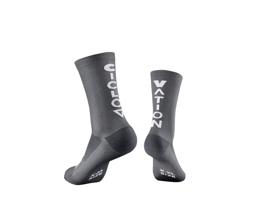 Ciclovation Advanced Cycling Socks_ONE - Ice Gray