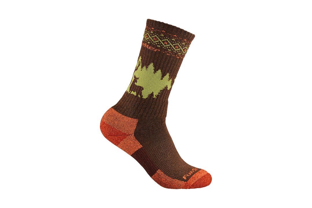 Ciclovation Premium All-Season Trail Socks - Brown Woods