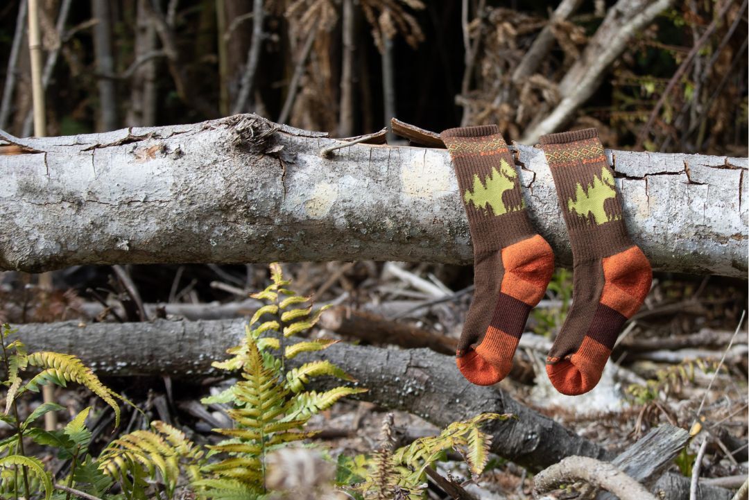 Ciclovation Premium All-Season Trail Socks - Natural Combo (2 pairs)