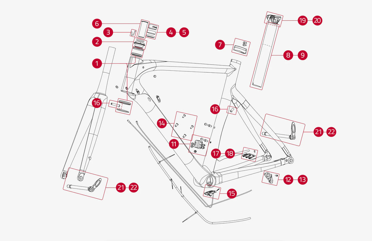 TIME Alpe D'Heuz 01 Service Parts