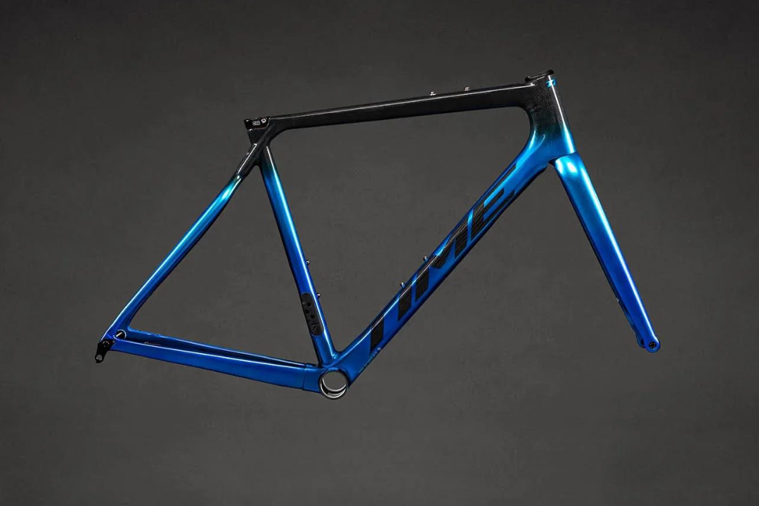 TIME ADHX 45 Vertical Blue Gravel Frameset