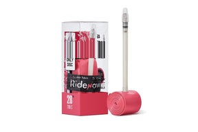 RideNow ROAD ULTRALIGHT TPU Inner Tube (700 x 18-28C) Transparent Valve - 19g
