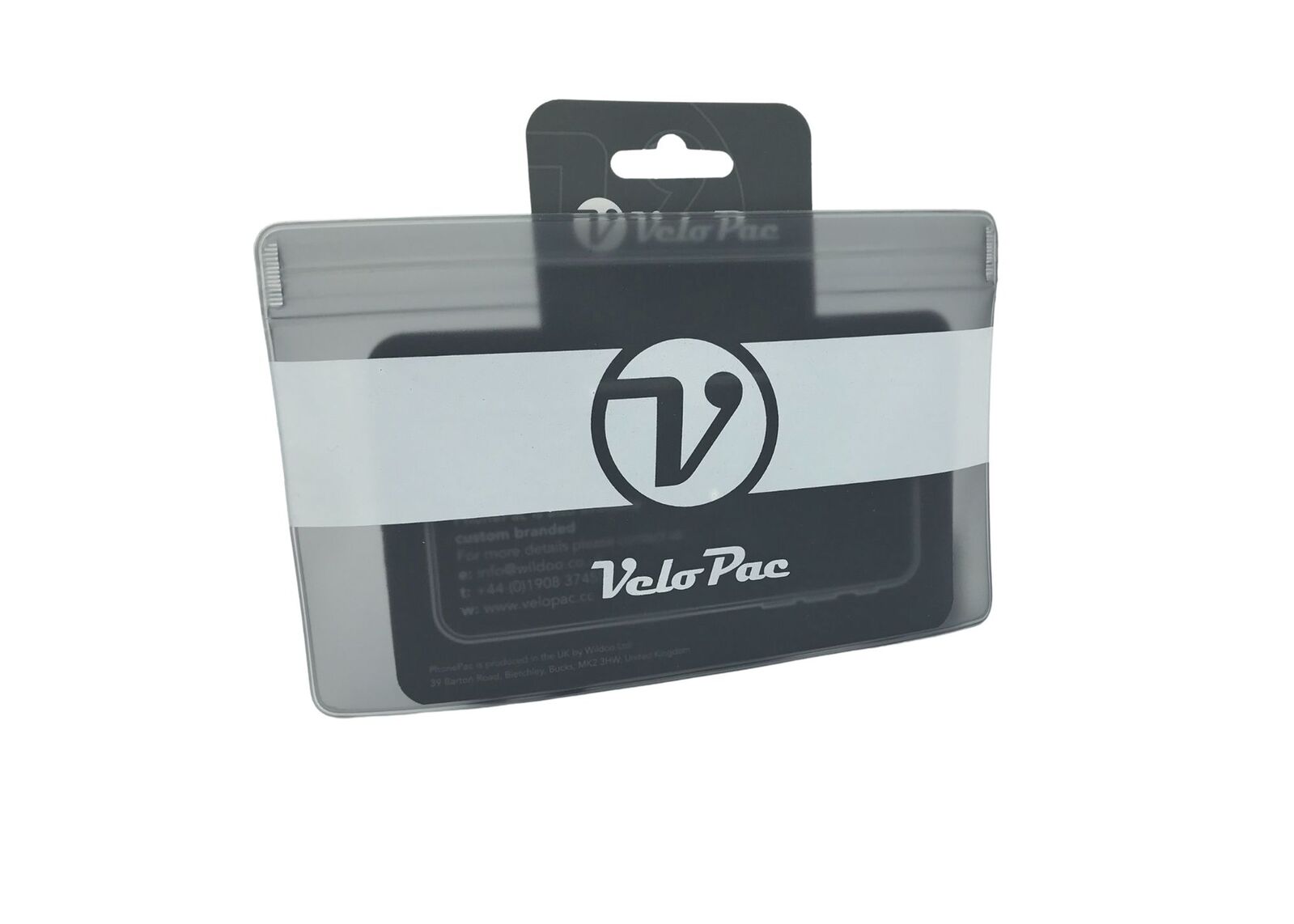 VeloPac PhonePac PLUS Smoke White Print