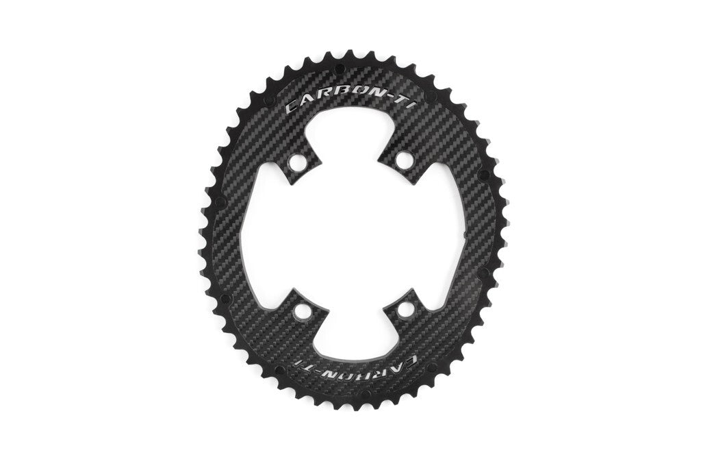 Carbon-Ti X-CarboCam 50 x 110 (4 arms) Chainring