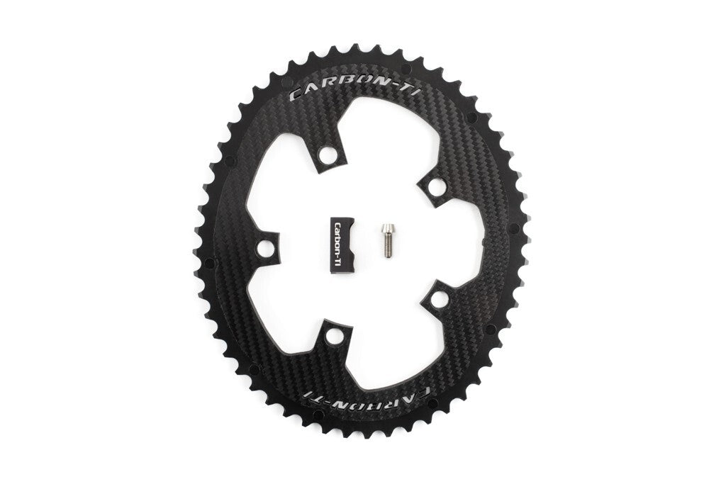 Carbon-Ti X-CarboCam EVO 52 x 110 (5 arms) Chainring