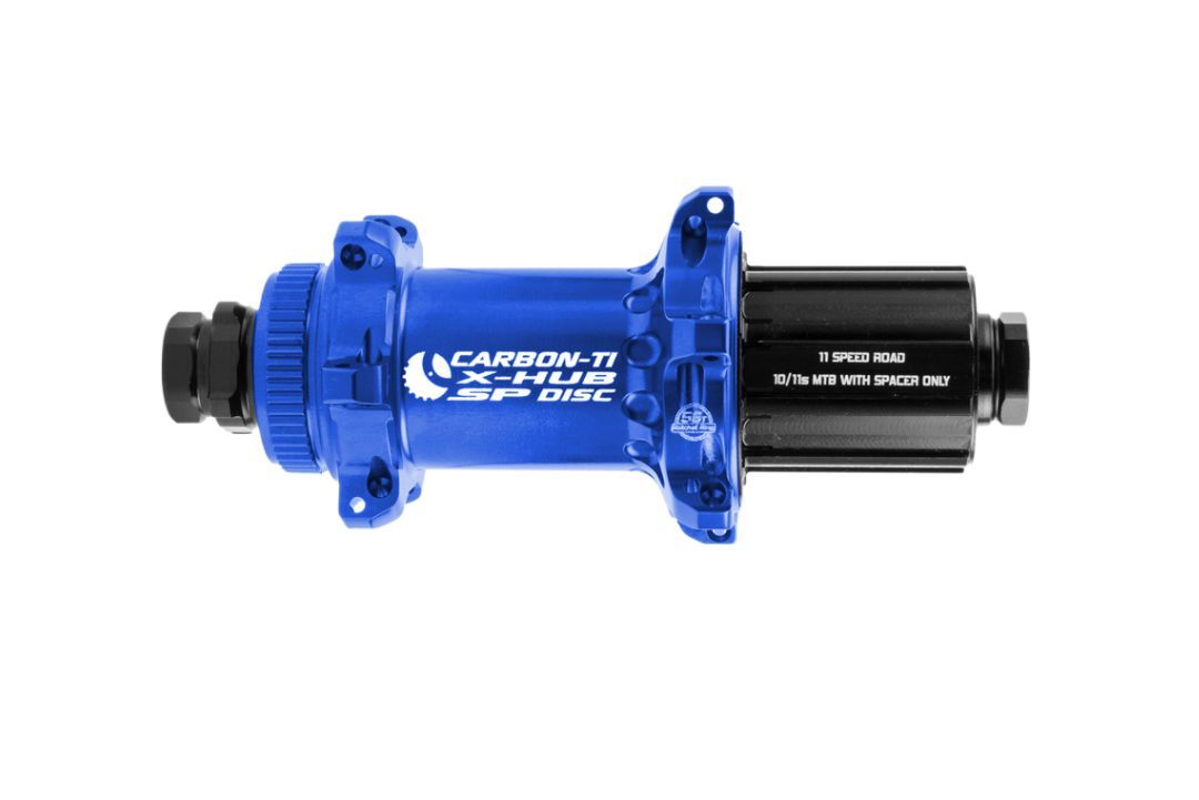 Carbon-Ti X-Hub SP Center Lock X-12 24h Rear Hub - Blue