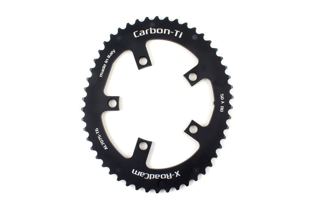 Carbon-Ti X-RoadCam 50 x 110 (5 arms) Chainring