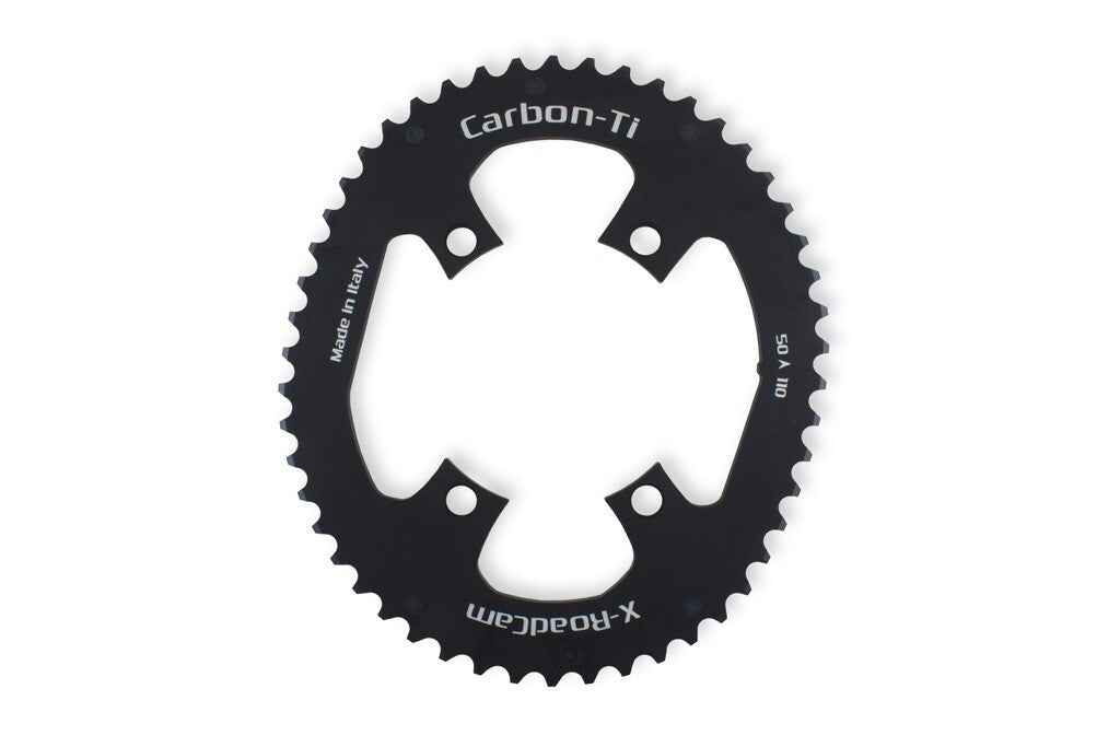 Carbon-Ti X-RoadCam 50 x 110 (4 arms) Chainring