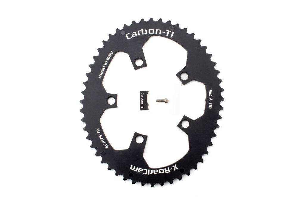 Carbon-Ti X-RoadCam 52 x 110 (5 arms) Chainring