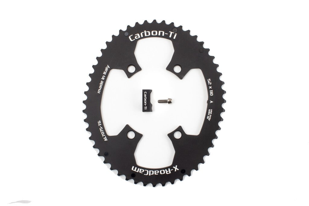 Carbon-Ti X-RoadCam 52 x 110 (4 arms) Chainring