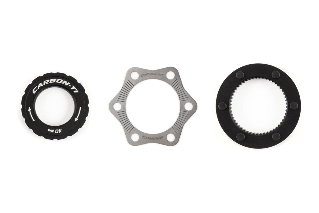 Carbon-Ti X-Rotor Center Lock Adapter Kit