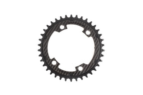 Carbon Ti X-SingleCarbon 38 x 107 (4 arms) Chainring