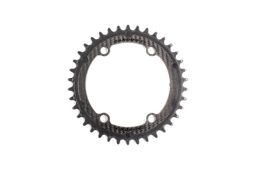 Carbon Ti X-SingleCarbon 38 x 110 (4 arms) Chainring