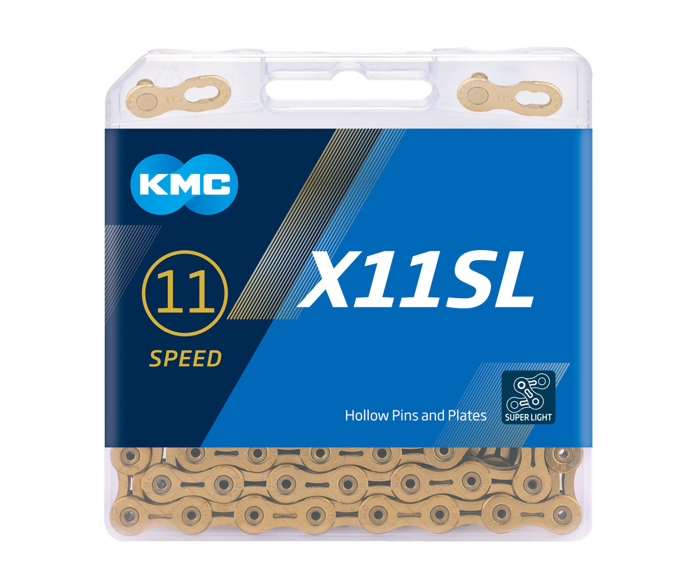 KMC X11SL 11 Speed Gold Chain