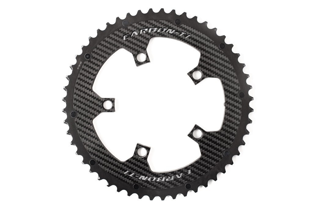 Carbon-Ti X-CarboRing EVO 52 x 110 (5 arms) Chainring